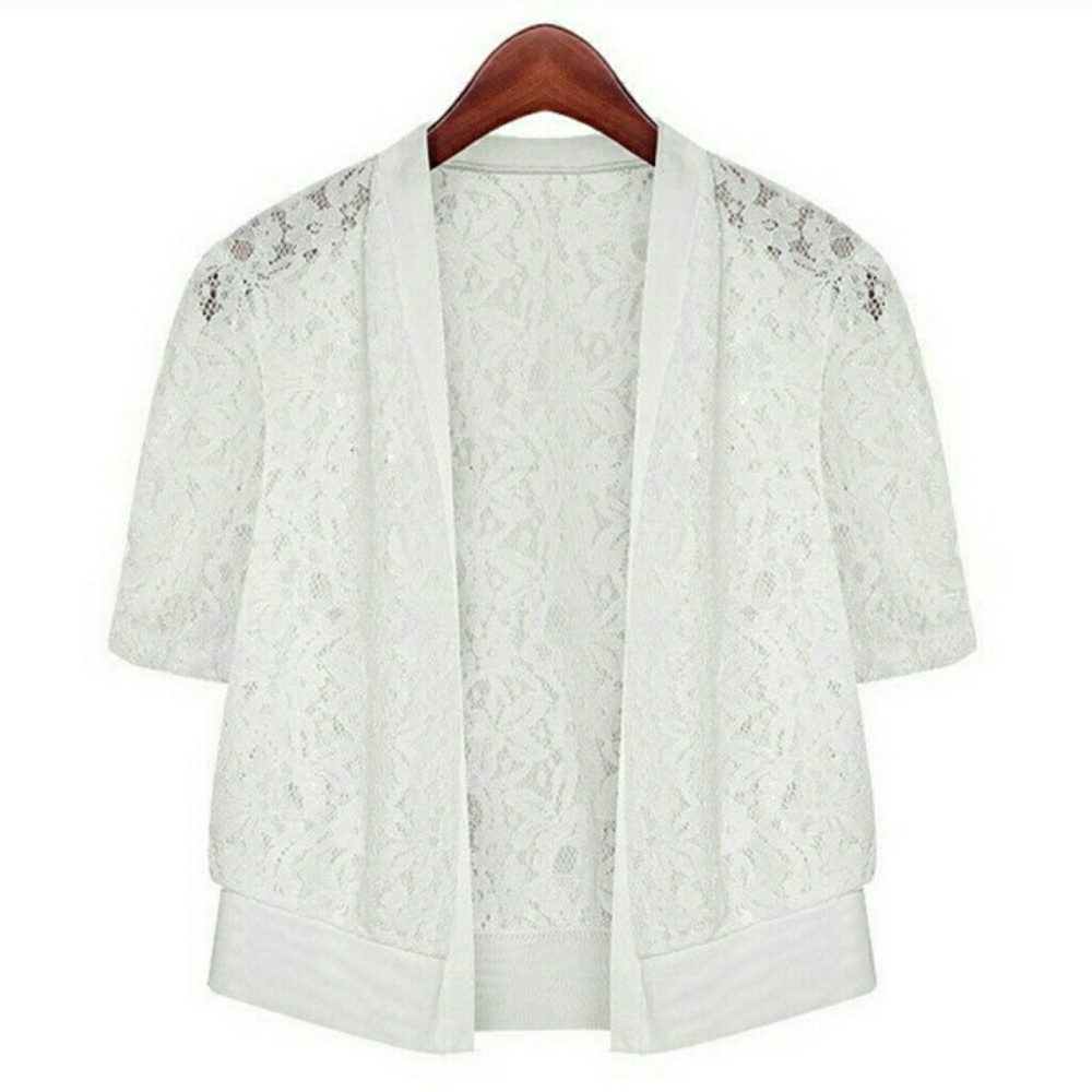 white xl to xxl cardi..